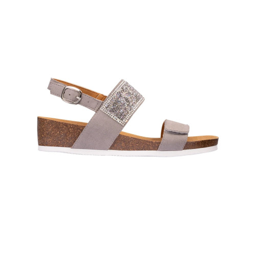 Scholl Cecilia Sandal 41 Gris - Confort et Style au Quotidien