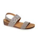 SCHOLL CECILIA SANDAL Sandales Gris-14813