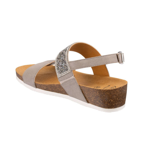 Scholl Cecilia Sandal 41 Gris - Confort et Style au Quotidien