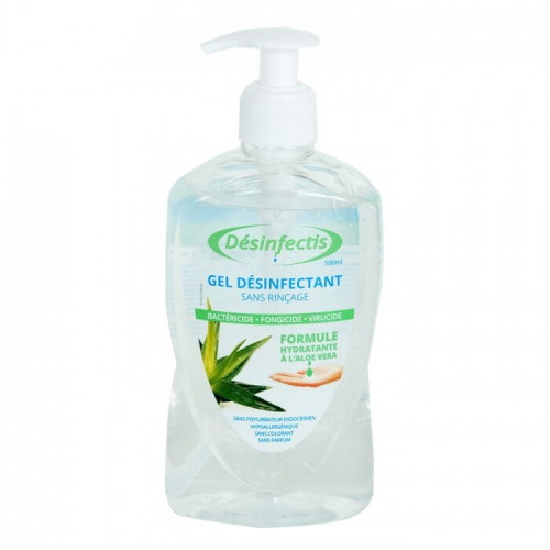 DESINFECTIS Gel Hydroalcoolique 500 mL-15110 DESINFECTIS Gel Hydroalcoolique 500 mL-15110