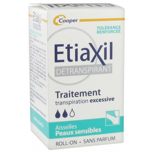 ETIAXIL Détranspirant aisselles peaux sensibles Roller 15 mL-15151 ETIAXIL Détranspirant aisselles peaux sensibles Roller 15 mL-15151