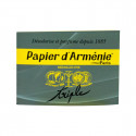 PAPIER D'ARMENIE Carnet triple 12 feuillets-15155