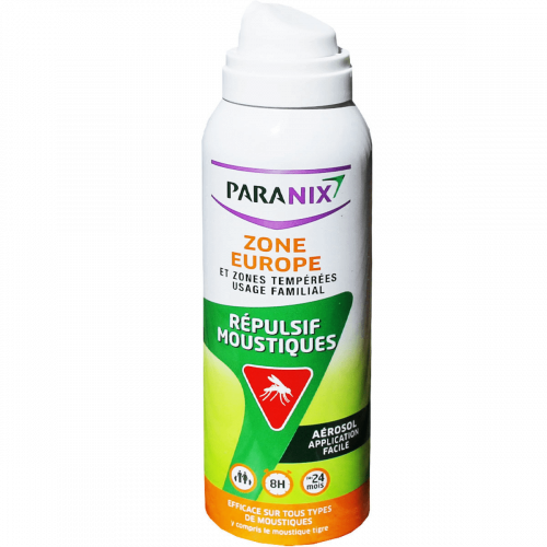 PARANIX Répulsif Moustiques Zone Europe Temperées 125ml-15164 PARANIX Répulsif Moustiques Zone Europe Temperées 125ml-15164