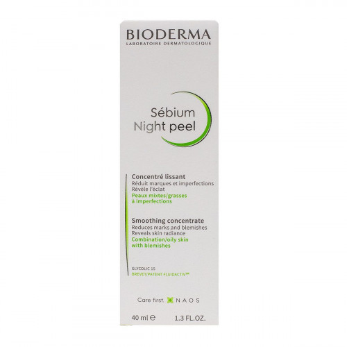 BIODERMA Sebium Night Peel concentré lissant 40ml-15175