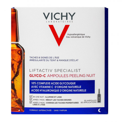 VICHY Liftactiv Specialist Glyco-C 30 ampoules Peeling nuit-15184 VICHY Liftactiv Specialist Glyco-C 30 ampoules Peeling nuit-15184