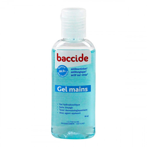 BACCIDE Gel hydroalcoolique mains 30ml-15185