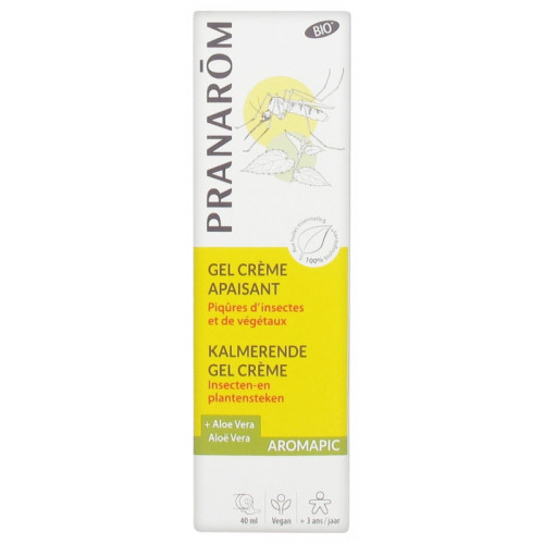 PRANAROM Gel Crème Apaisant Piqûres d'Insectes et de Végétaux Bio 40 ml-15191 PRANAROM Gel Crème Apaisant Piqûres d'Insectes et de Végétaux Bio 40 ml-15191