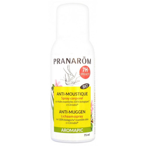PRANAROM Aromapic Spray Corporel Anti-Moustiques Bio 75 ml-15194 PRANAROM Aromapic Spray Corporel Anti-Moustiques Bio 75 ml-15194
