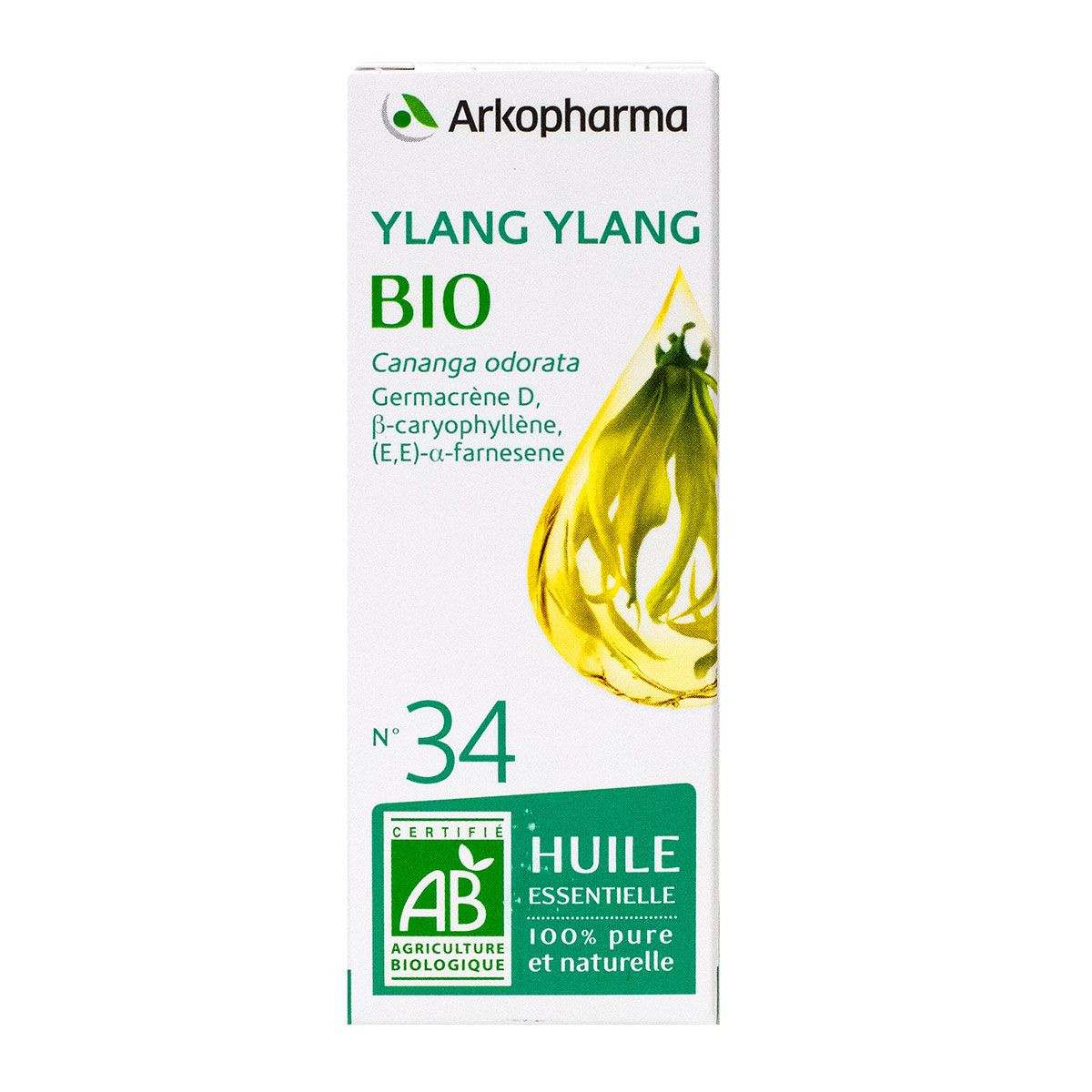 Huile essentielle Ylang Ylang bio 100% pure et naturelle
