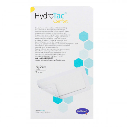 HARTMANN HydroTac Comfort 10 pansements 10x20cm-15220 HARTMANN HydroTac Comfort 10 pansements 10x20cm-15220