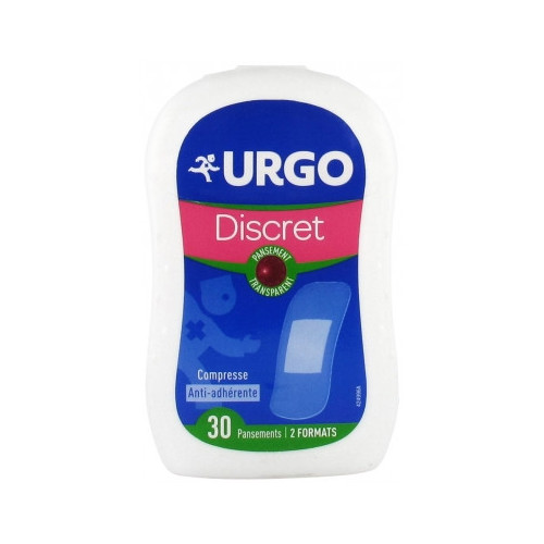 URGO Discret Pansement Transparent 30 Pansements-15250