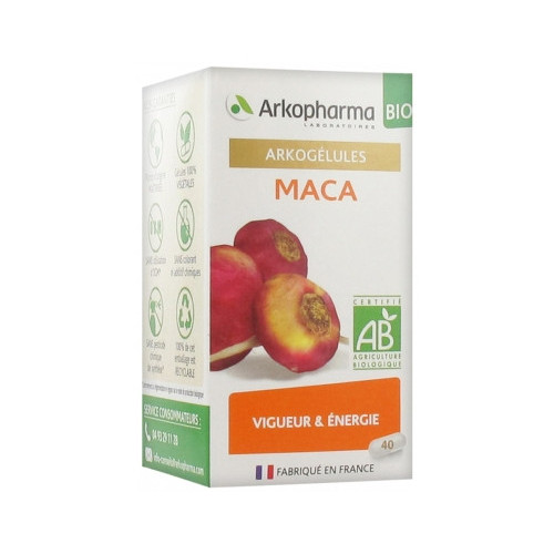 ARKOPHARMA Arkogélules Maca Bio 40 Gélules-15256 ARKOPHARMA Arkogélules Maca Bio 40 Gélules-15256