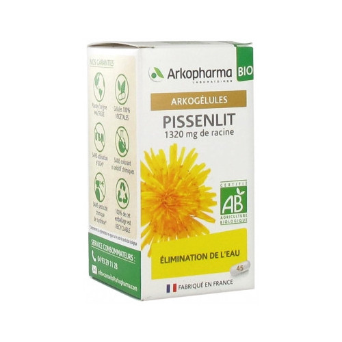 ARKOPHARMA Arkogélules Pissenlit Bio 45 Gélules-15258 ARKOPHARMA Arkogélules Pissenlit Bio 45 Gélules-15258