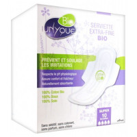 UNYQUE Bio 10 Serviettes Extra-Fines Super-15269