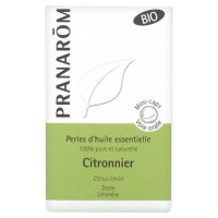 PRANAROM Perles d'Huile Essentielle Citronnier (Citrus limon) Bio 60 Perles-15287