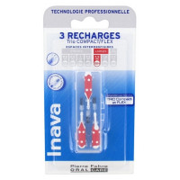 INAVA Trio Brossettes 3 Recharges pour Trio Compact/Flex - Taille : ISO4 1,5 mm-15288