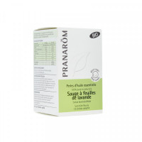 PRANAROM Pranarom Perles d'huile essentielle de Sauge à feuilles de lavande Bio 60 capsules-15295