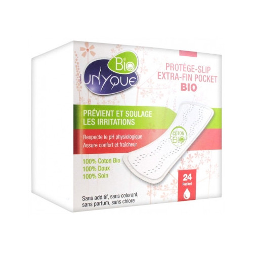 UNYQUE Bio 24 Protège-Slips Extra-Fins Pocket-15305