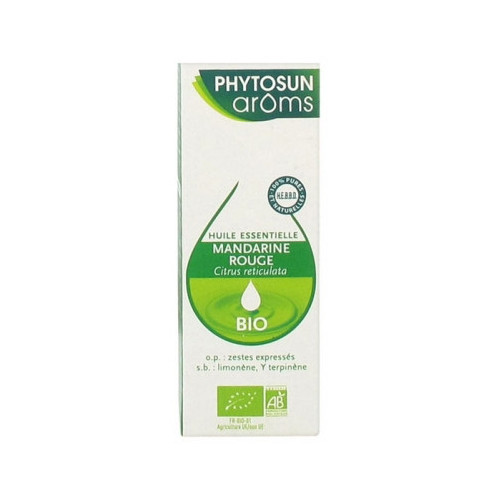 PHYTOSUN AROMS Huile Essentielle Mandarine Rouge (Citrus reticulata) Bio 10 ml-15314