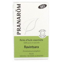 PRANAROM Perles d'Huile Essentielle Ravintsara (Cinnamomum camphora) Bio 60 Perles-15326