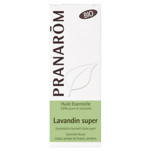 PRANAROM Huile Essentielle Lavandin Super (Lavandula intermedia clone super) Bio 10 ml-15327 PRANAROM Huile Essentielle Lavandin Super (Lavandula intermedia clone super) Bio 10 ml-15327