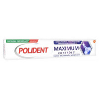 POLIDENT Corega Maximum Contrôle Crème Fixative pour Prothèses Partielles et Complètes 70 g-15336