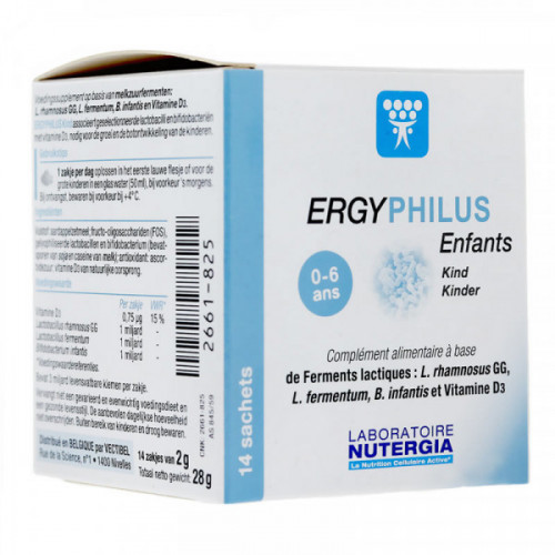 NUTERGIA Ergyphilus Enfants 14 sachets-15343 NUTERGIA Ergyphilus Enfants 14 sachets-15343