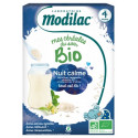 MODILAC Mes Céréales du Soir Bio Dès 4 Mois Nuit Calme 250 g-15349