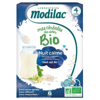 MODILAC Mes Céréales du Soir Bio Dès 4 Mois Nuit Calme 250 g-15349
