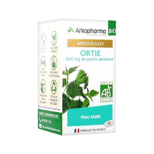 Arkopharma Arkogélules Ortie BIO - 45 gélules - Pharmacie en ligne