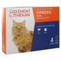 CLEMENT THEKAN Fiprokil 50 mg Chat 4 Pipettes-15376