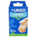 URGO Lavable Bande Résistante à L'eau 10 Bandes 10 cm x 6 cm-15382