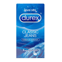 Classic Jeans 9 préservatifs lubrifiés