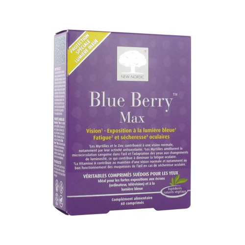 NEW NORDIC Blue Berry Max 60 Comprimés-15409