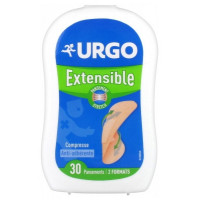 URGO Extensible 30 Pansements 2 Formats-15417