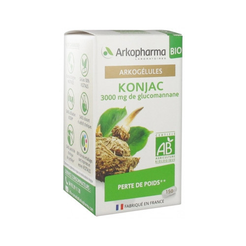 ARKOPHARMA Arkogélules Konjac Bio 150 Gélules-15433 ARKOPHARMA Arkogélules Konjac Bio 150 Gélules-15433