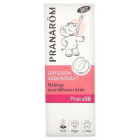 PRANAROM PranaBB Diffusion Assainissant Mélange pour Diffuseur Bébé Bio 10 ml-15437