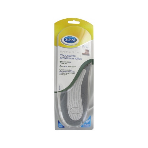 SCHOLL ExpertSupport Semelles de Confort Chaussures Professionnelles Taille 1 (35,5-40,5) 1 Paire-15450