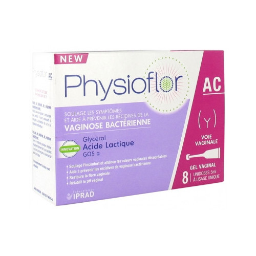 IPRAD Physioflor Gel Vaginal AC 8 Unidoses-15473 IPRAD Physioflor Gel Vaginal AC 8 Unidoses-15473