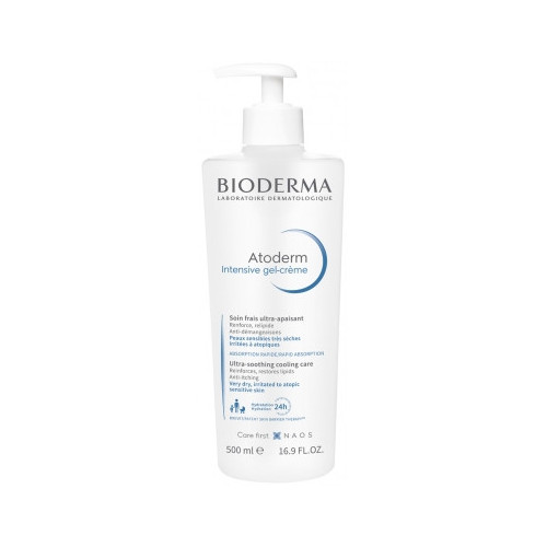 BIODERMA Atoderm Intensive Gel-Crème Soin Frais Ultra-Apaisant 500 ml-15483 BIODERMA Atoderm Intensive Gel-Crème Soin Frais Ultra-Apaisant 500 ml-15483