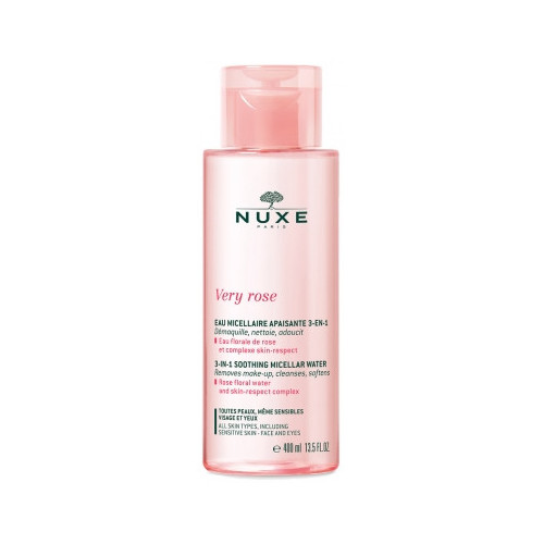 NUXE Very rose Eau Micellaire Apaisante 3en1 400 ml-15492 NUXE Very rose Eau Micellaire Apaisante 3en1 400 ml-15492