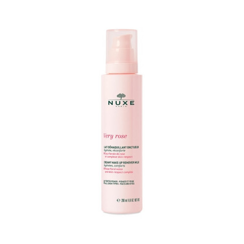 NUXE Very rose Lait Démaquillant Onctueux 200 ml-15498 NUXE Very rose Lait Démaquillant Onctueux 200 ml-15498