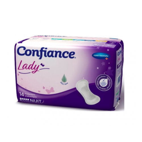 HARTMANN Confiance Lady Protections Anatomiques 6G Nuit x 14-15513 HARTMANN Confiance Lady Protections Anatomiques 6G Nuit x 14-15513