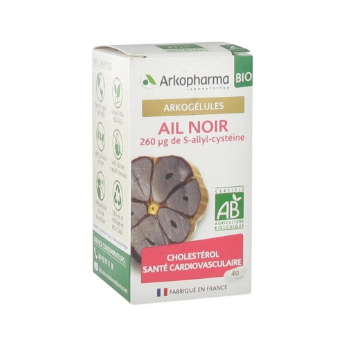 ARKOPHARMA Arkogélules Ail Noir Bio 40 Gélules-15577