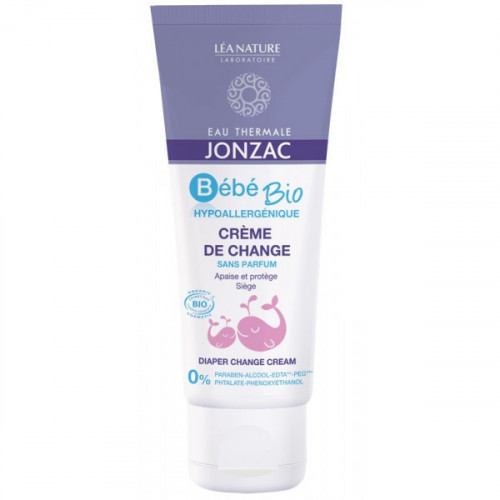 JONZAC Crème de change Bébé Bio 75 ml-15628 JONZAC Crème de change Bébé Bio 75 ml-15628