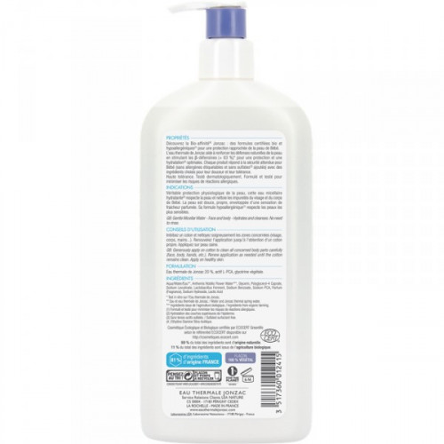 Bébé Eau micellaire douceur Bio 500 ml