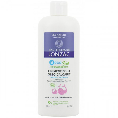 JONZAC Bébé Liniment doux oléo-calcaire Bio 500ml-15638