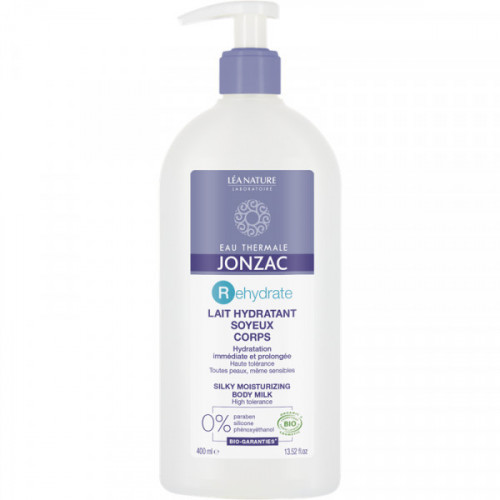 JONZAC Rehydrate Lait Hydratant Soyeux Corps Bio 400 ml-15664 JONZAC Rehydrate Lait Hydratant Soyeux Corps Bio 400 ml-15664