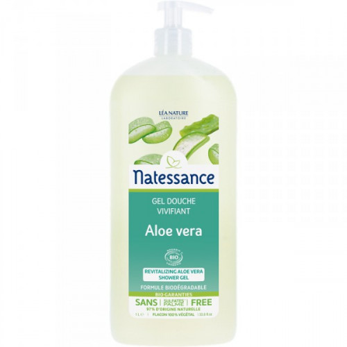 NATESSANCE Gel douche Aloe Vera revitalisant 1L-15720