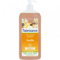 NATESSANCE Gel douche vanille fruitée 1L-15734